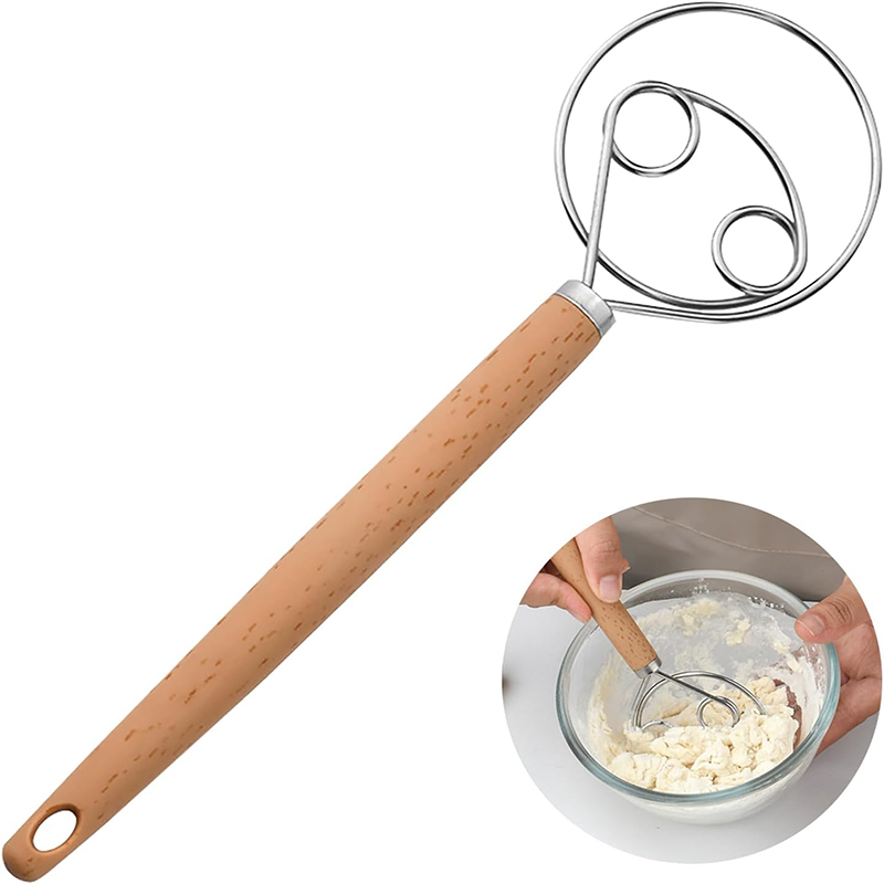 Danish Pancake Pan - Paslanmaz Çelik Ekmek Hamuru Karıştırıcı 10