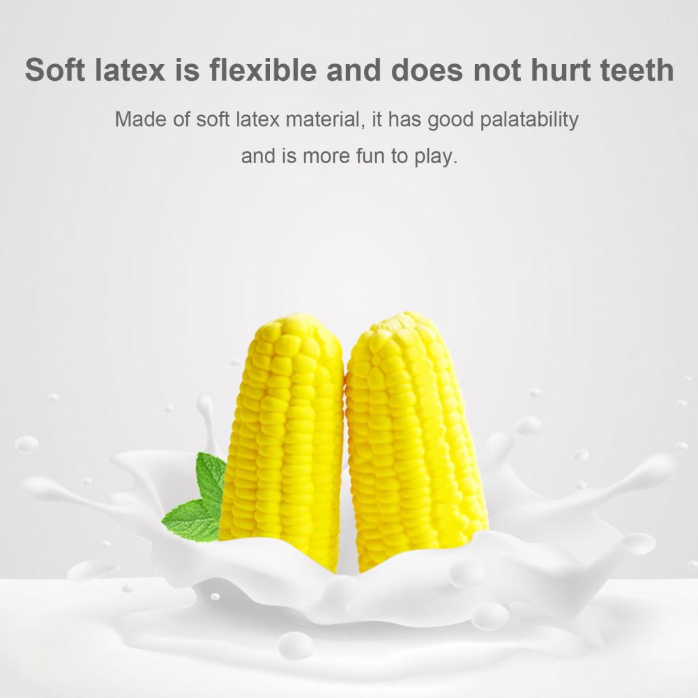 Corn Dog Stick - Evcil Hayvanlar İçin Mısır Şeklinde Oyuncak,