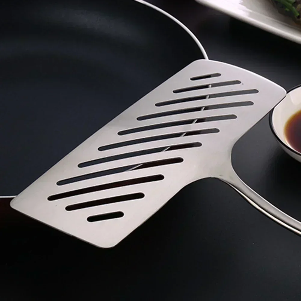 Okonomiyaki Spatula - 304 Paslanmaz Çelik Ekstra Geniş Balık