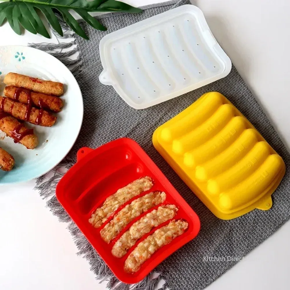 6 Bölmeli Silikon Sosis Yapma  - Hot Dog Press incelemesi ve fiyatı