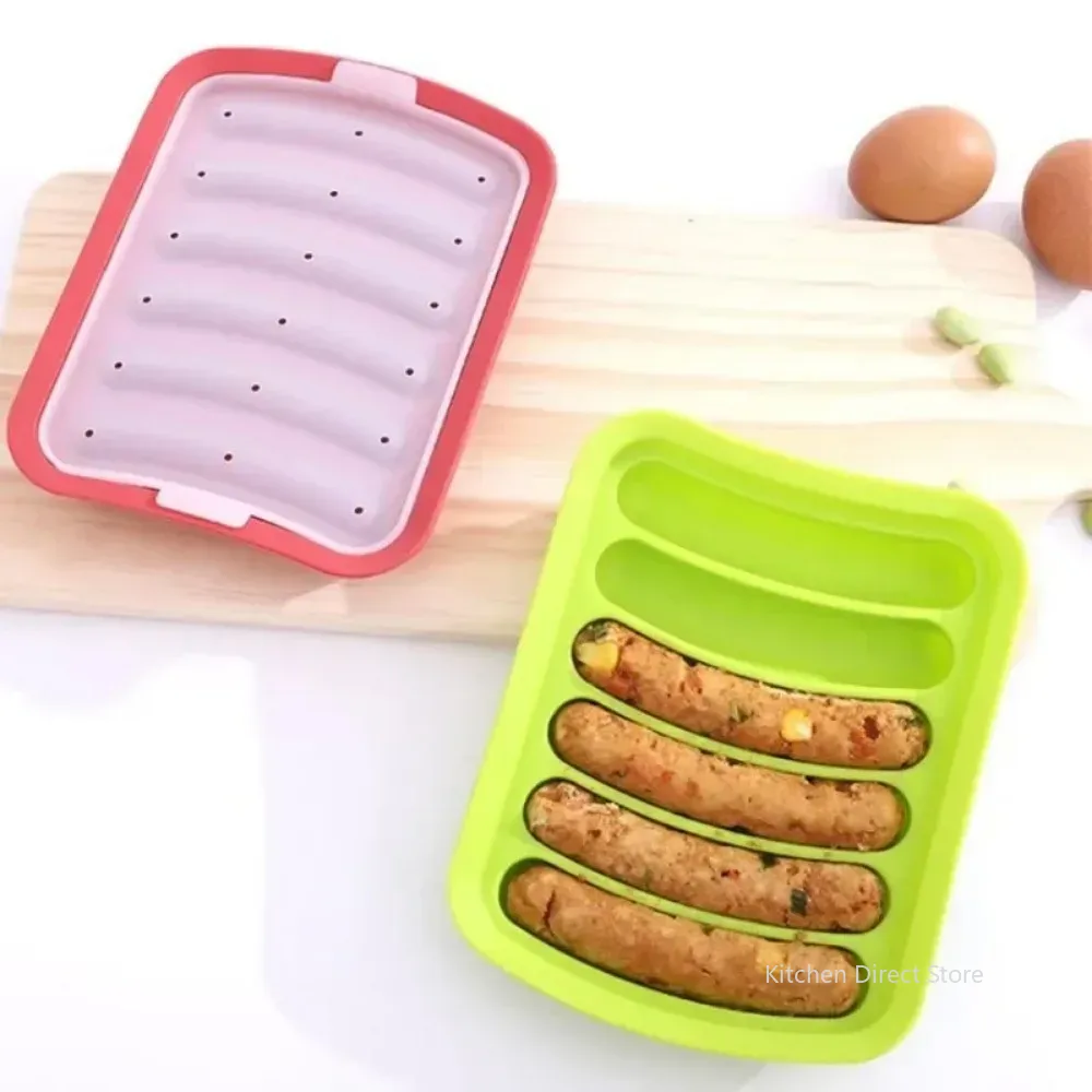 6 Bölmeli Silikon Sosis Yapma  - Hot Dog Press incelemesi ve fiyatı