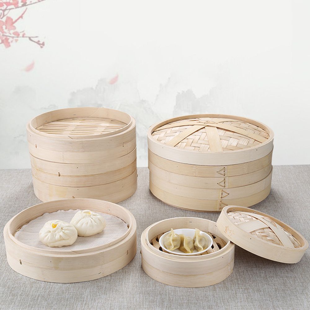 Kapaklı Buharlı Pişirme Aletle - Bao Steamer Bamboo incelemesi ve fiyatı