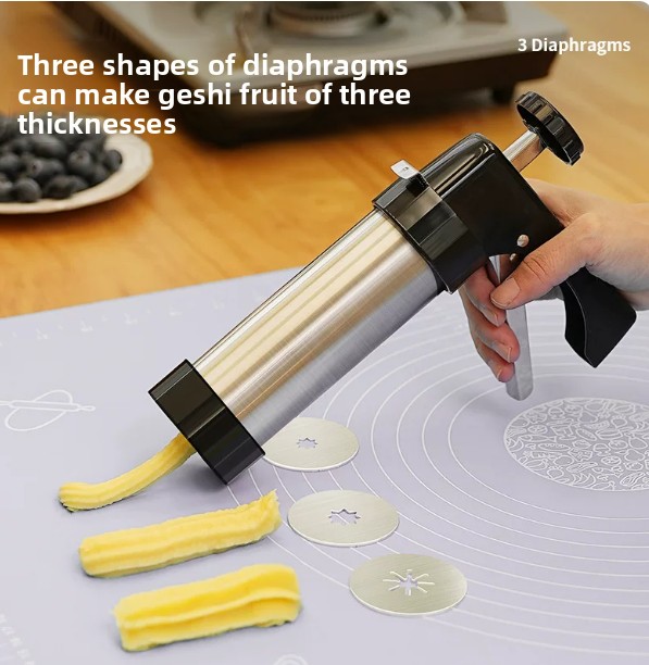 Paslanmaz Çelik Churro Yapma A - Churros Maker Gun incelemesi ve fiyatı