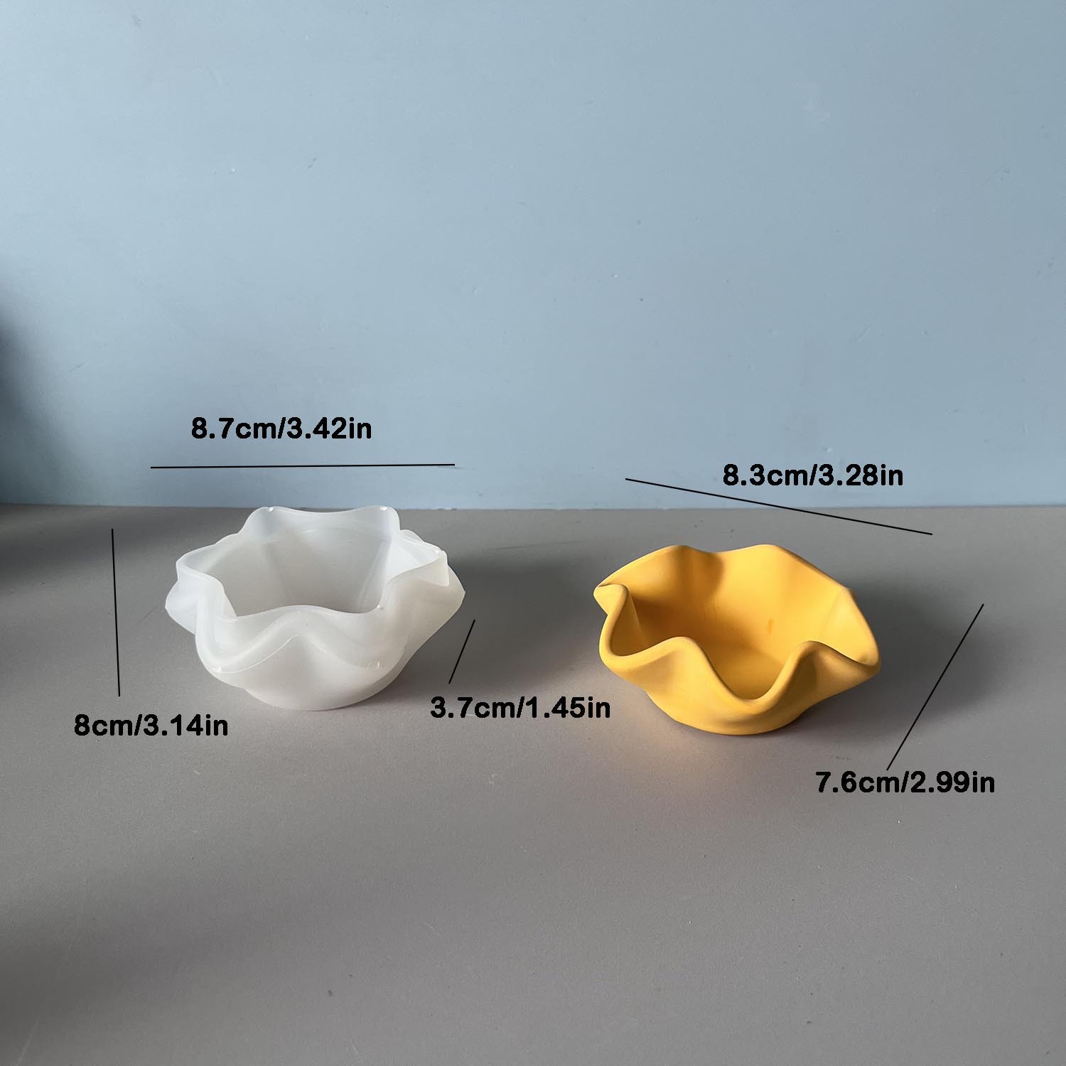 Yaratıcı Kavisli Kenarlı Mum K - Potsticker Mold incelemesi ve fiyatı